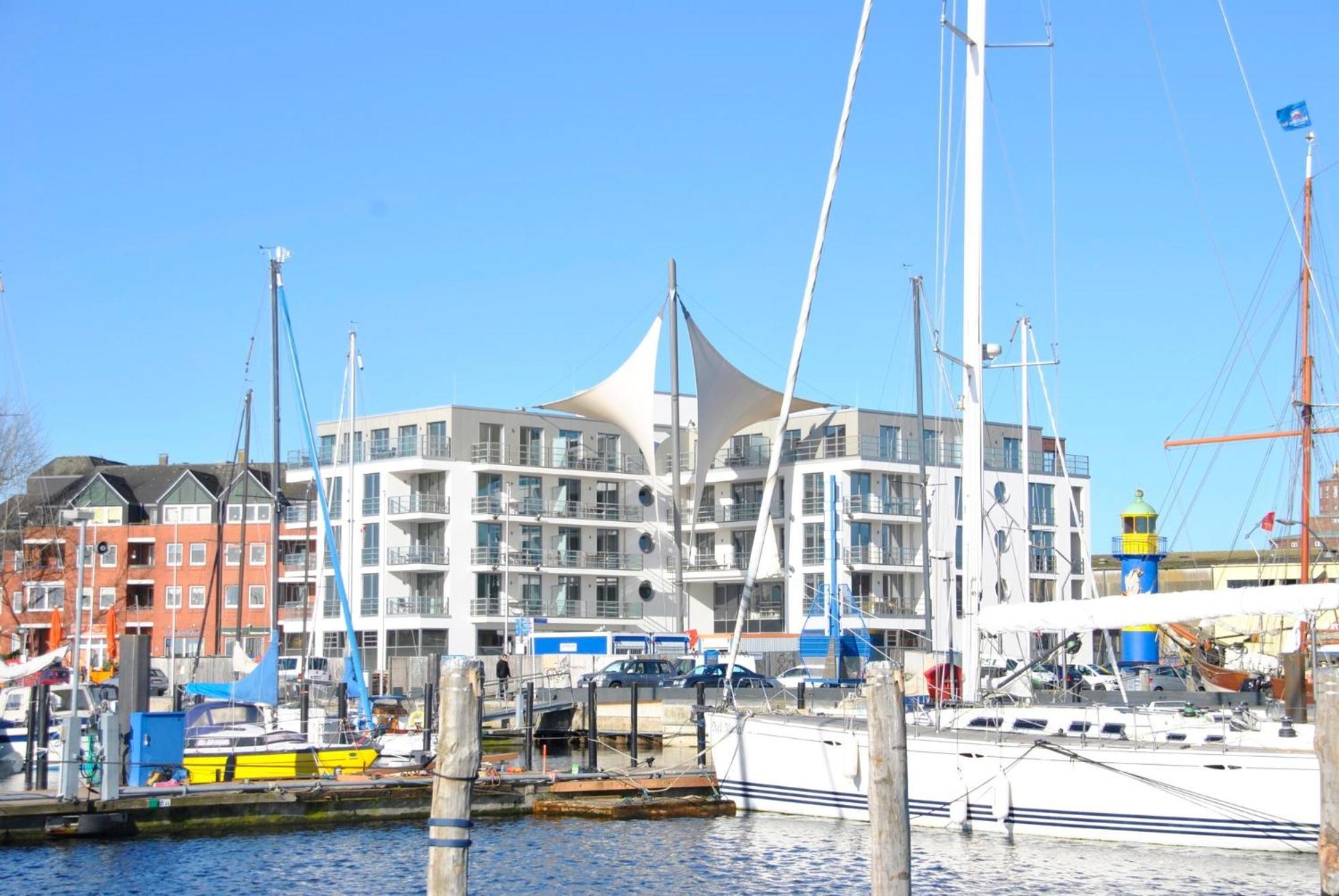 Apartment 42 "Segler", Mit Sauna, Blickrichtung Offene See Eckernfoerde Exterior photo
